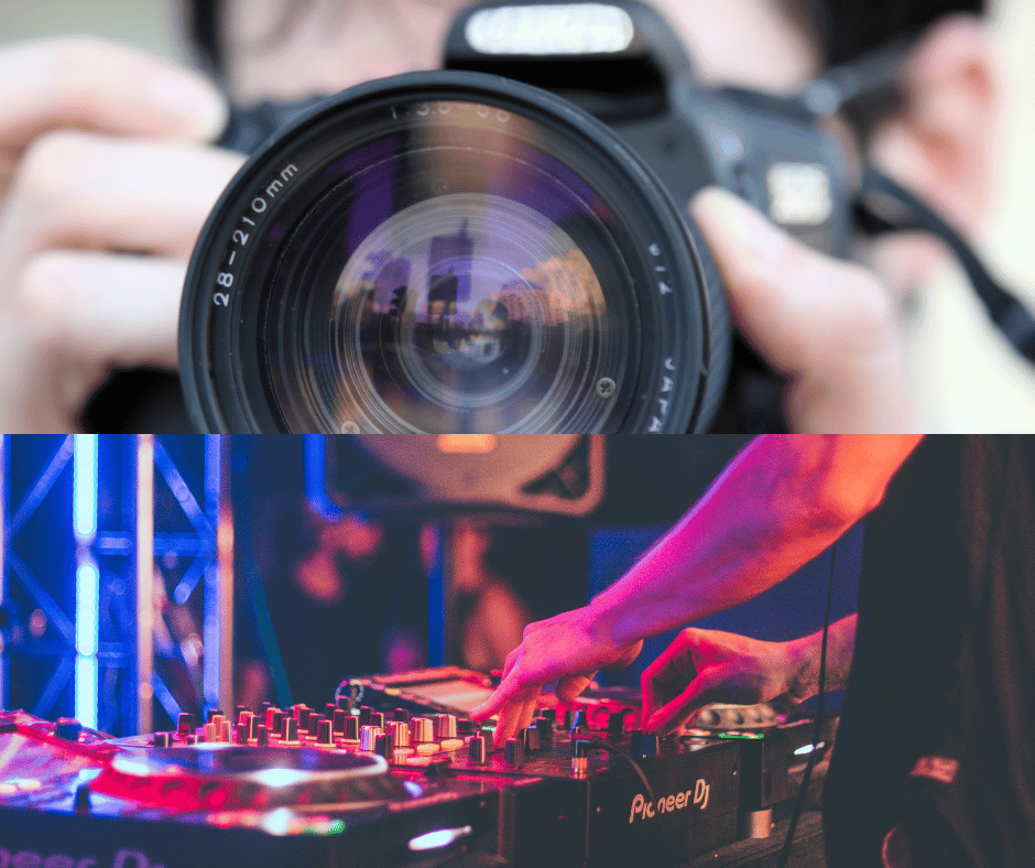 Fotograf und DJ
